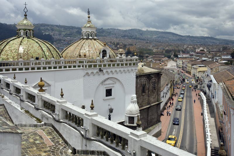 Ecuador Quito Santo Domingo Church Stock Image Image Of