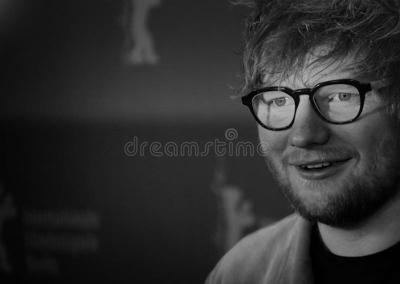 Ed Sheeran atende ao ` do compositor do ` fotografia de stock royalty free Ed Sheeran atende ao ` do compositor do ` fotografia de stock royalty free