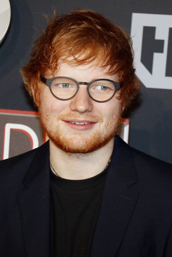 Ed Sheeran at the 2017 iHeartRadio Music Awards held at the Forum in Inglewood, USA on March 5, 2017.