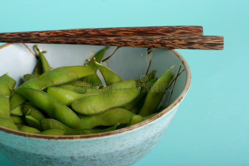 Edamame stock foto's Edamame stock foto's
