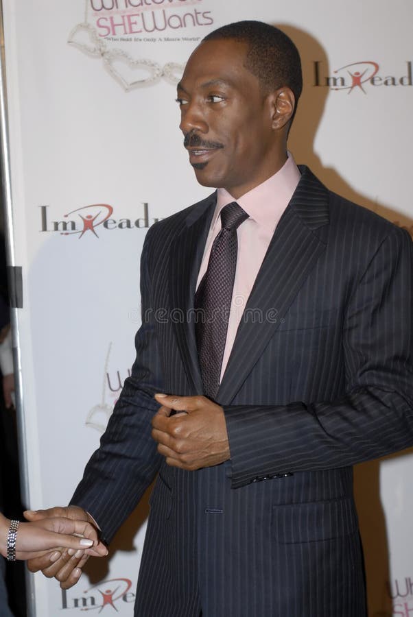 Eddie Murphy en la alfombra roja fotografía de archivo libre de regalías