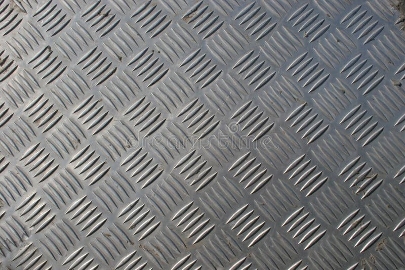 Edelstahl checkerplate lizenzfreies stockfoto Edelstahl checkerplate lizenzfreies stockfoto