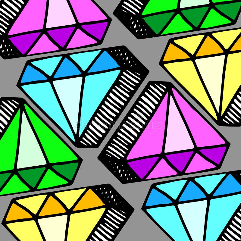 Edelsteinikonen-Edelstein Kristallje des Diamantvektors glänzendes glänzendes vektor abbildung Edelsteinikonen-Edelstein Kristallje des Diamantvektors glänzendes glänzendes vektor abbildung