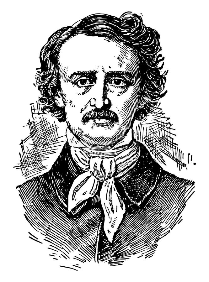 Edgar Allan Poe Stock Illustrations – 196 Edgar Allan Poe Stock