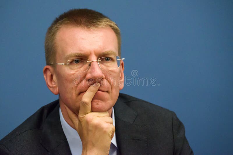 Edgars Rinkevics, Minister of Foreign Affairs of Latvia stock images Edgars Rinkevics, Minister of Foreign Affairs of Latvia stock images