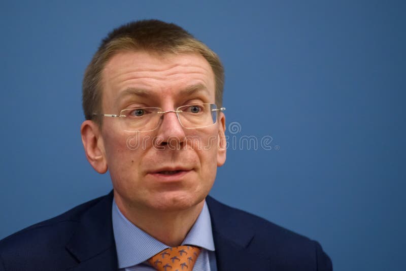 Edgars Rinkevics, ministro de asuntos exteriores letón foto de archivo libre de regalías Edgars Rinkevics, ministro de asuntos exteriores letón foto de archivo libre de regalías