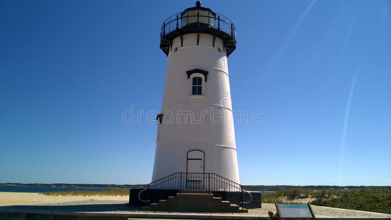 Edgartown-Leuchtturm, Martha's Vineyard lizenzfreie stockbilder Edgartown-Leuchtturm, Martha's Vineyard lizenzfreie stockbilder