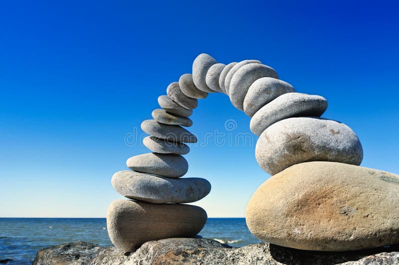 Edge of a Mountain stock image. Image of sand, tower 10792719