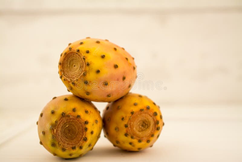 Edible Prickly Pear Cactus Fruit Ready To Eat Stock Image Image of