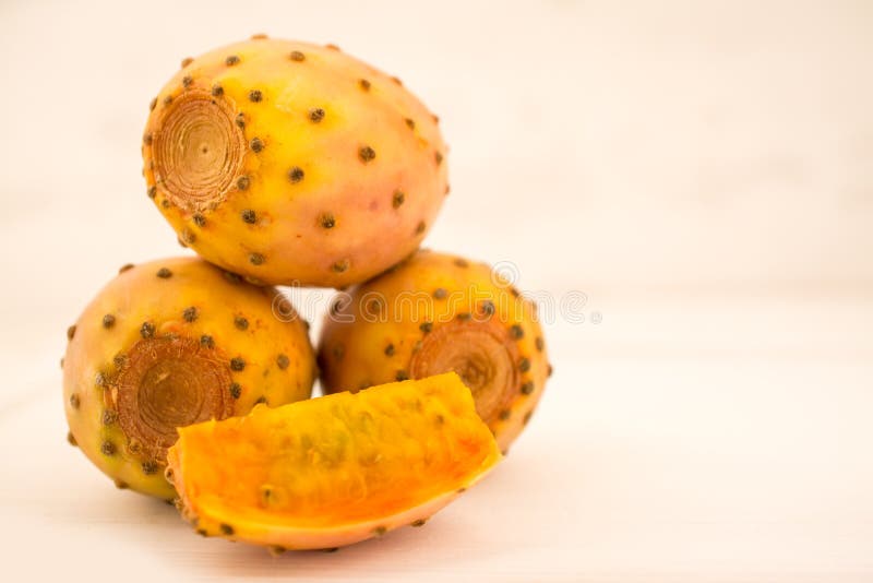 Edible Prickly Pear Cactus Fruit Ready To Eat Stock Image Image of green, plant 198416557