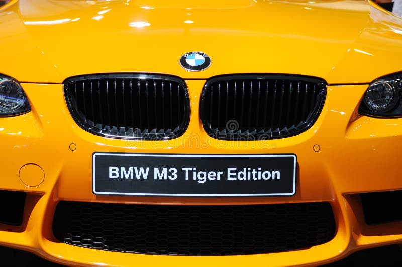Edición del tigre del Bmw m3 imagen de archivo libre de regalías Edición del tigre del Bmw m3 imagen de archivo libre de regalías
