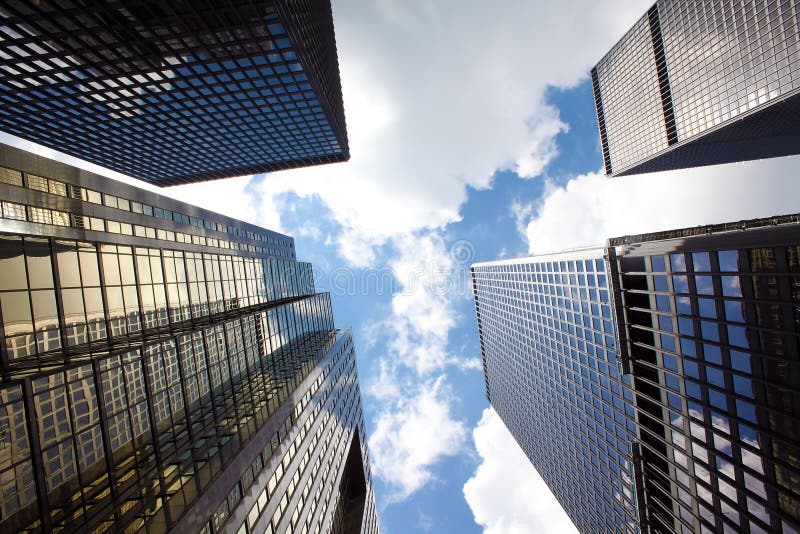 Edifici per uffici fotografia stock