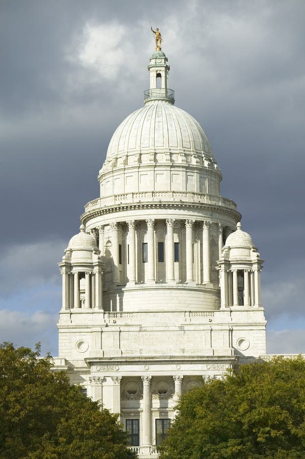 Edificio de la Capital del Estado de la providencia Rhode Island fotos de archivo libres de regalías Edificio de la Capital del Estado de la providencia Rhode Island fotos de archivo libres de regalías
