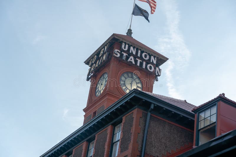 Edificio de la estación de la unión imagenes de archivo Edificio de la estación de la unión imagenes de archivo