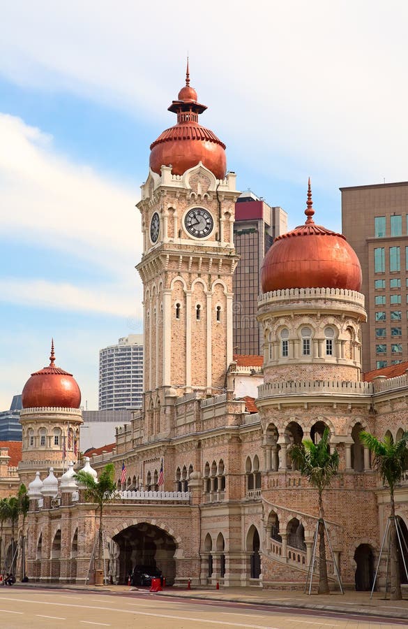 Edificio di Abdul Samad del sultano immagine stock libera da diritti Edificio di Abdul Samad del sultano immagine stock libera da diritti