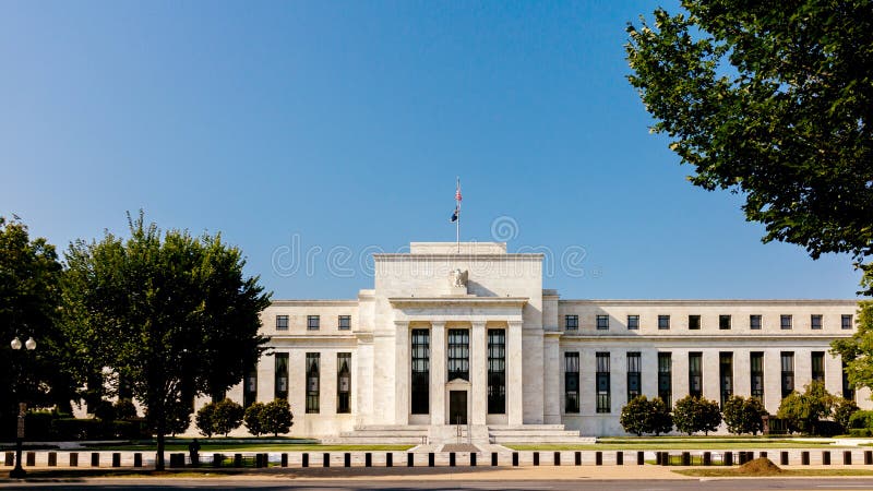 Edificio di Federal Reserve immagine stock Edificio di Federal Reserve immagine stock