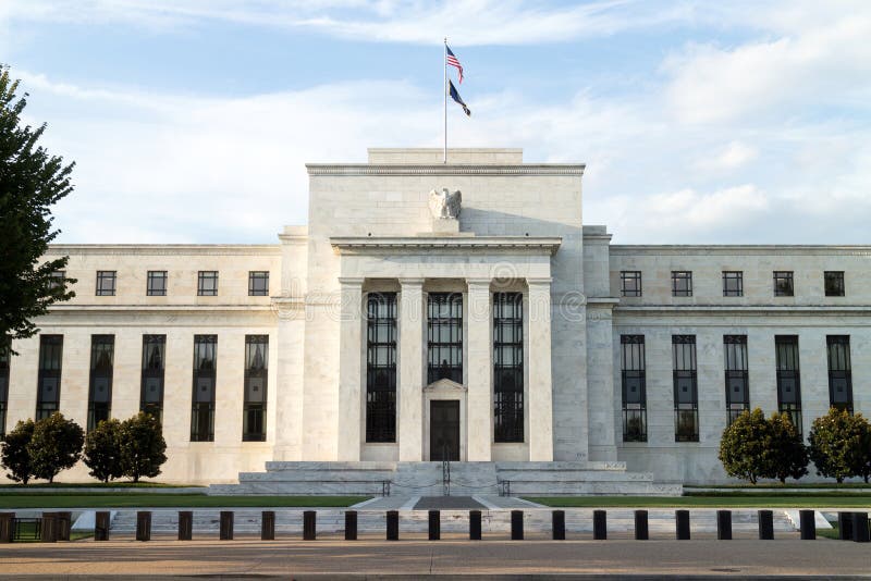 Edificio di Federal Reserve fotografia stock Edificio di Federal Reserve fotografia stock