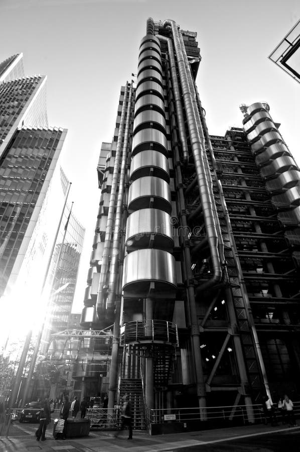 Edificio di Lloyds immagini stock Edificio di Lloyds immagini stock
