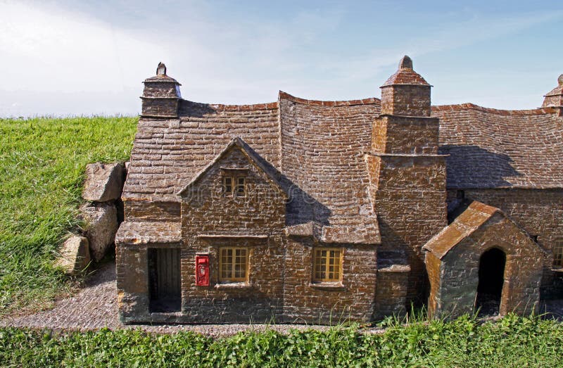 Edificios modelo miniatura imagen de archivo libre de regalías