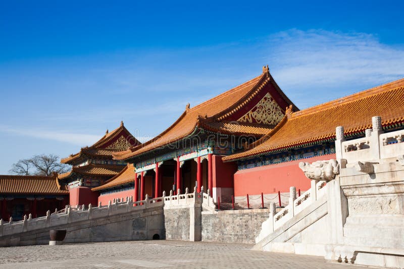 Edifício antigo chinês imagens de stock royalty free