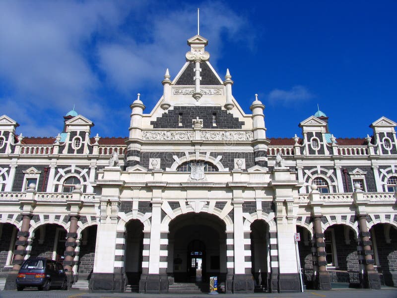 History Building In Dunedin New Zealand. History Building In Dunedin New Zealand