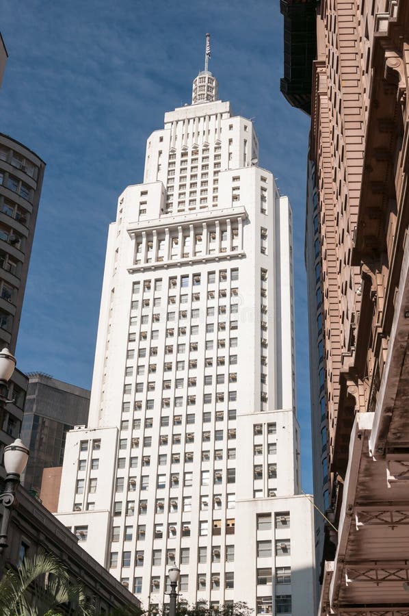Edifício De Banespa E De Martinelli Em Sao Paulo. Foto de Stock
