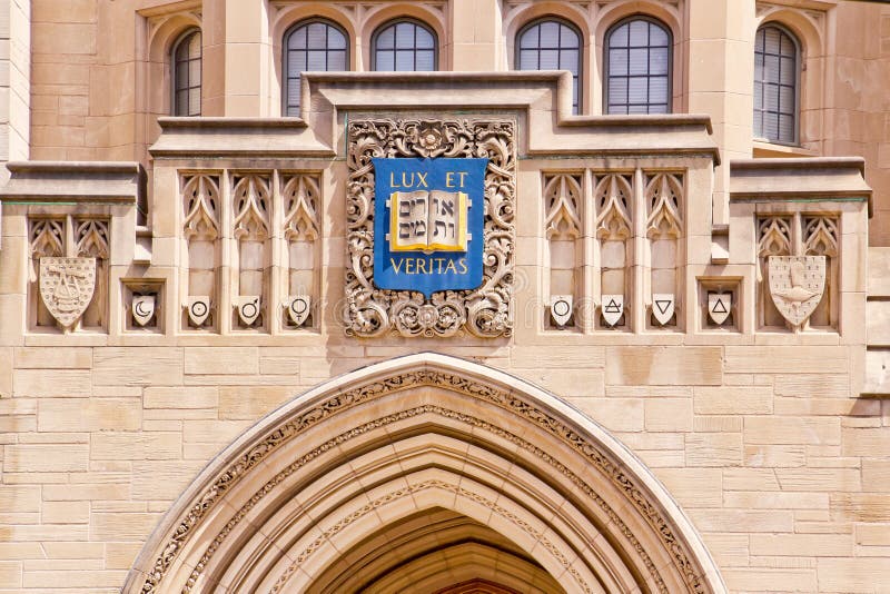 Edifício de Sheffiield da Universidade de Yale fotografia de stock Edifício de Sheffiield da Universidade de Yale fotografia de stock