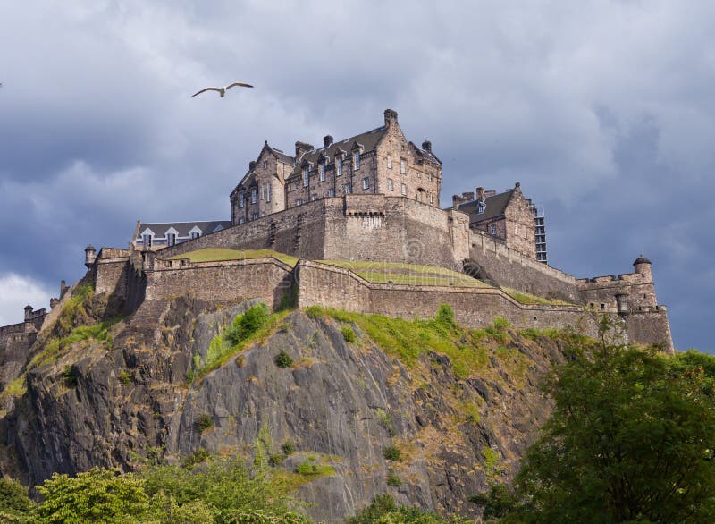 Edinburgh stock photo. Image of kingdom, festival, hill - 56717686