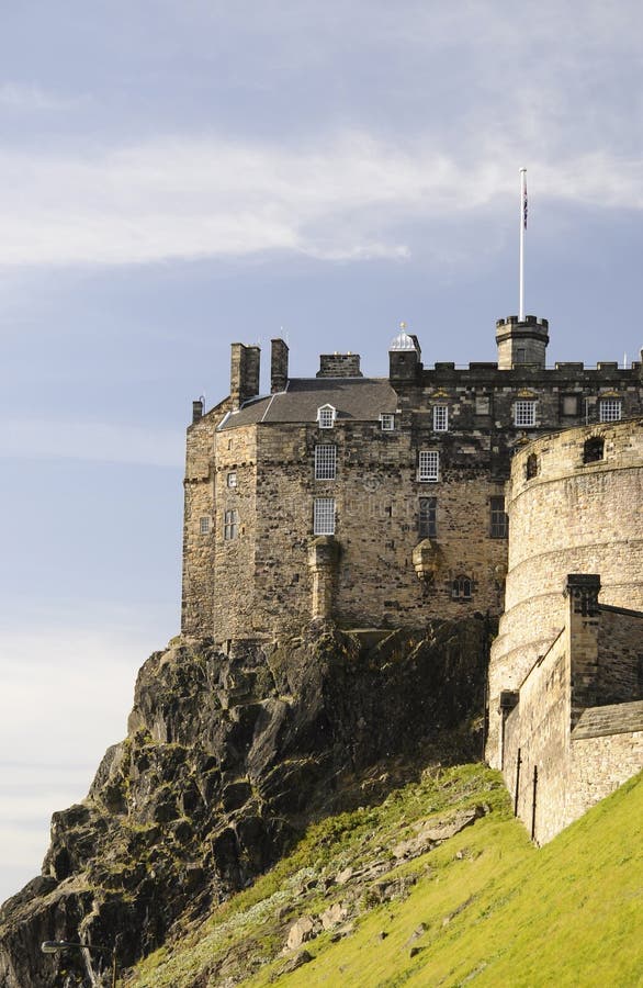 Edinburgh Castle stock image. Image of fort, ancient 14640837