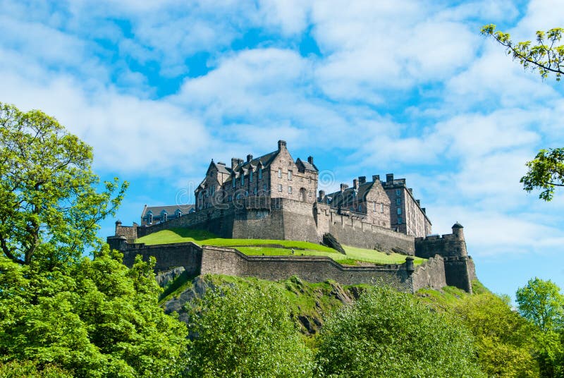 Castello reale di Edimburgo, Scozia, regno UNITO.