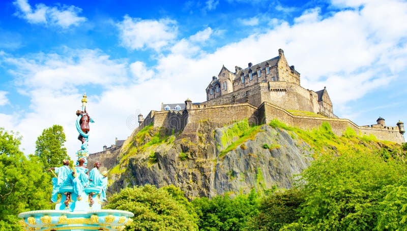 Edinburgh Castle Scotland fotografia stock libera da diritti Edinburgh Castle Scotland fotografia stock libera da diritti