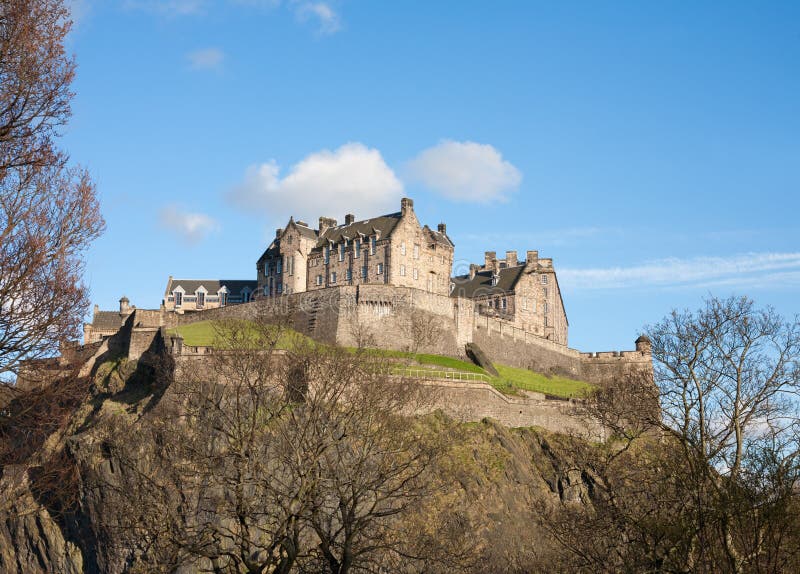Stirling Castle stock image. Image of battlements, horizontal - 8341753