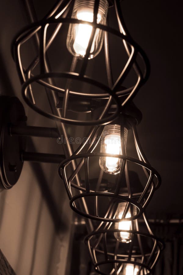 Edison light bulbs stock photo Edison light bulbs stock photo