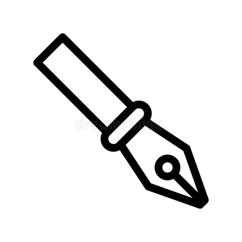 Edit thin line vector icon vector illustration