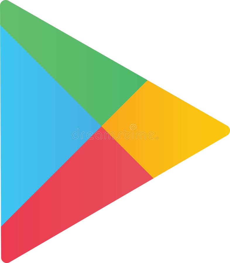 Editorial - logotipo de Google Play ilustração royalty free Editorial - logotipo de Google Play ilustração royalty free