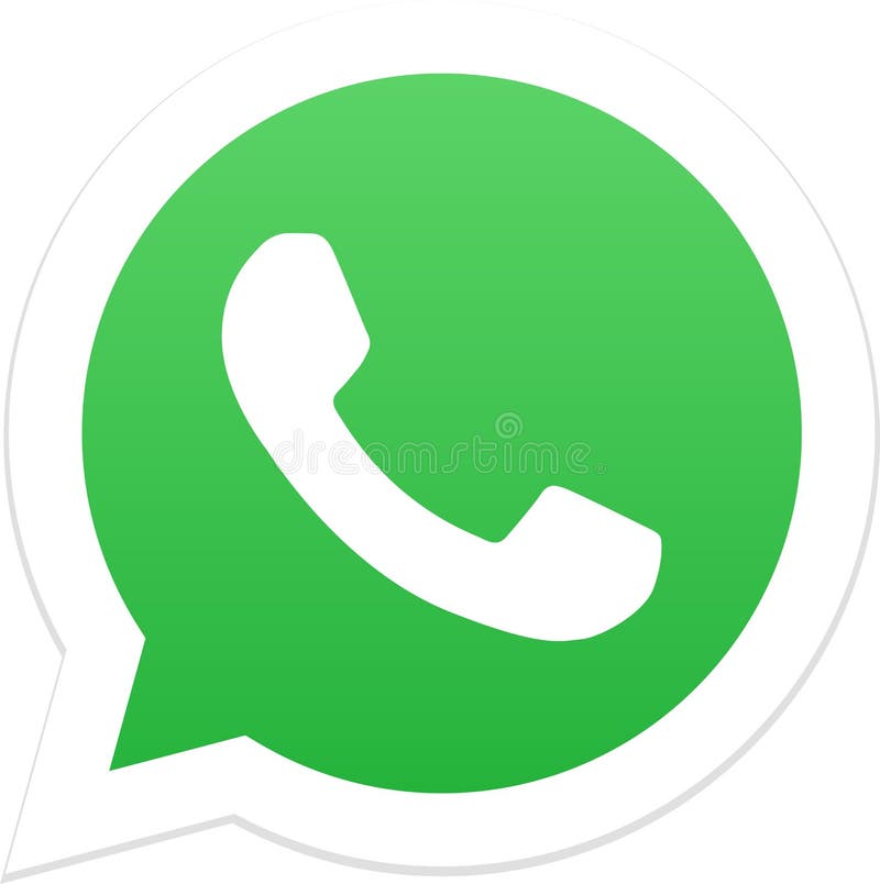 Editorial - logotipo do ícone de Whatsapp ilustração do vetor Editorial - logotipo do ícone de Whatsapp ilustração do vetor