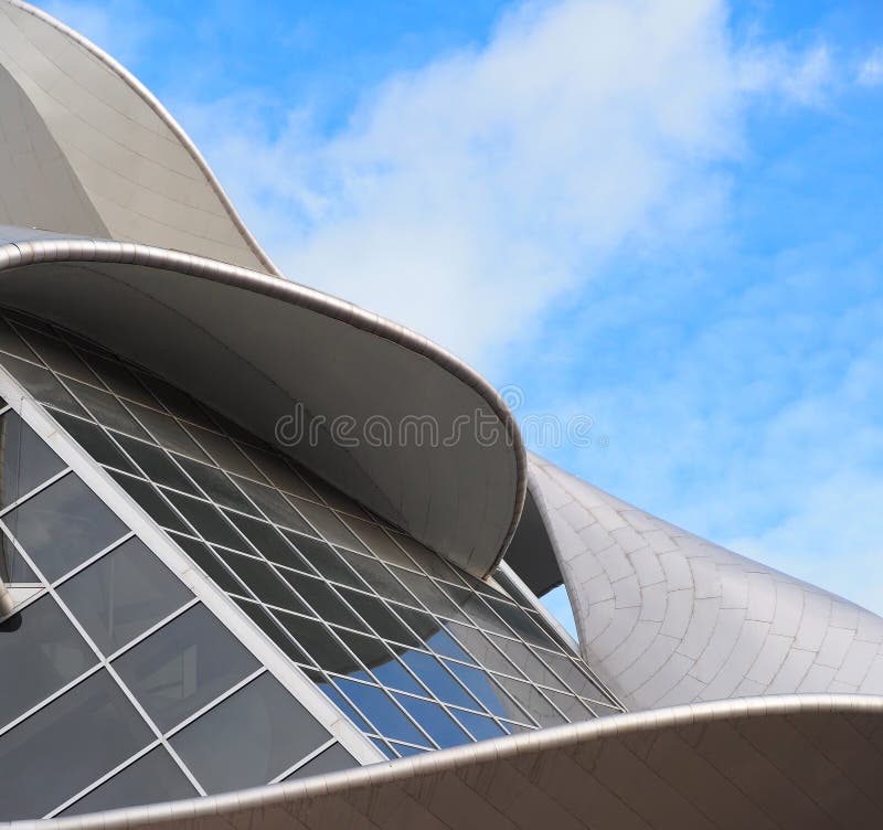 Edmonton Art Gallery stock image. Image of edmonton, glass 19446643