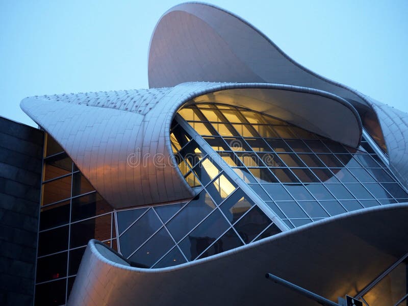 Edmonton Art Gallery stock image. Image of edmonton, glass 19446643