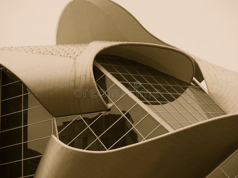 Edmonton Art Gallery stock image. Image of edmonton, glass 19446643