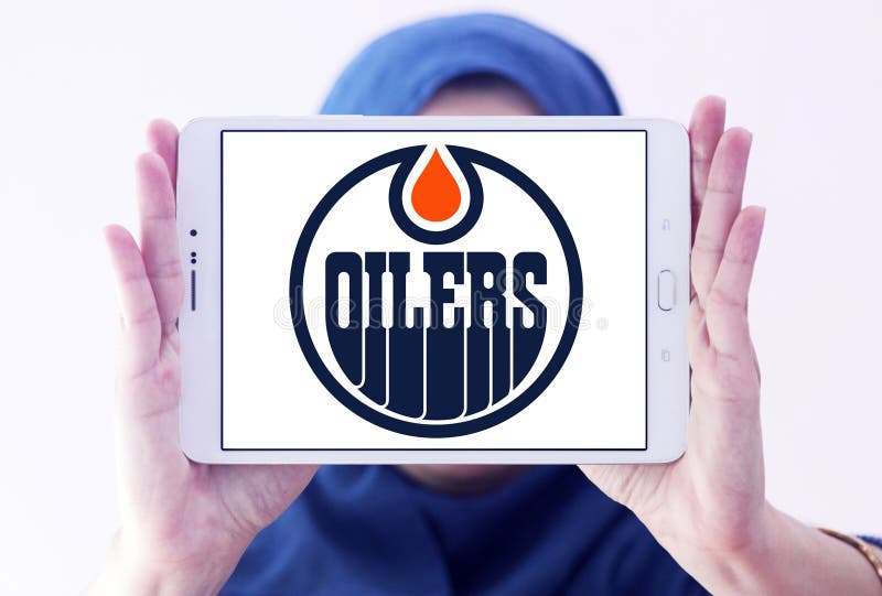 Edmonton OilersEisHockeyTeamLogo Redaktionelles Foto Bild von redaktionell, kolumbus