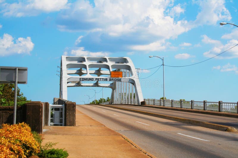 Edmund Pettus Bridge royalty free stock photo Edmund Pettus Bridge royalty free stock photo