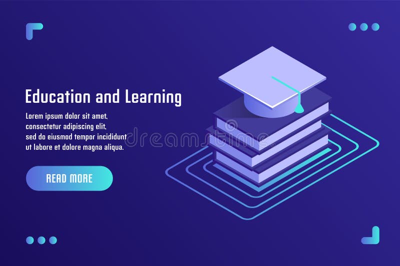 Educación y aprendizaje, entrenamiento en línea, educación a distancia, tutoriales, aprendizaje electrónico Ejemplo del vector en libre illustration Educación y aprendizaje, entrenamiento en línea, educación a distancia, tutoriales, aprendizaje electrónico Ejemplo del vector en libre illustration