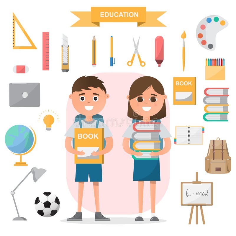 Classroom Objects Stock Illustrations – 5,137 Classroom Objects Stock