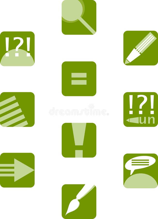 Download Education icon set stock vector. Illustration of design - 16232930