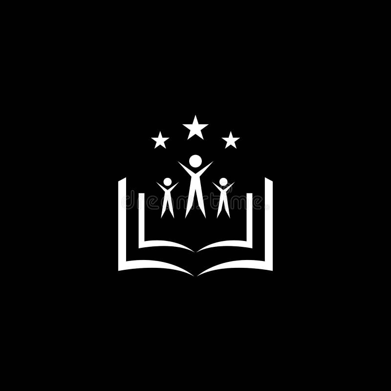 Education logo vector stock illustration. Illustration of corporation