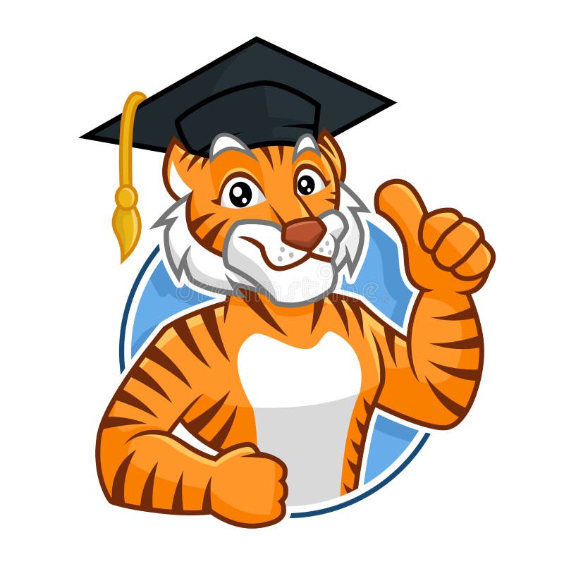 Graduation Tiger Stock Illustrations – 51 Graduation Tiger Stock  Illustrations, Vectors &amp; Clipart - Dreamstime