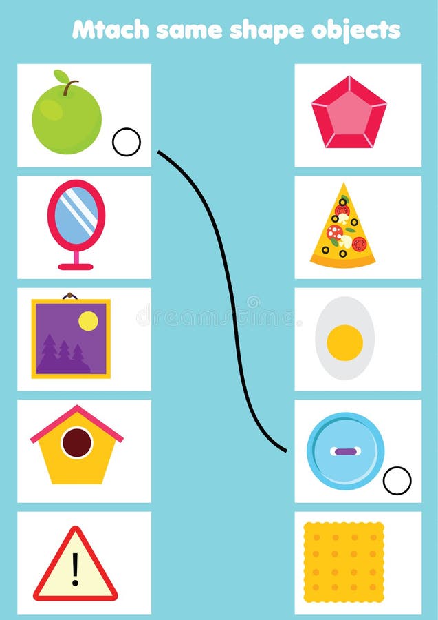 Matching The Object Prtintable Sheets Fo Rtoddlers / Check spelling or