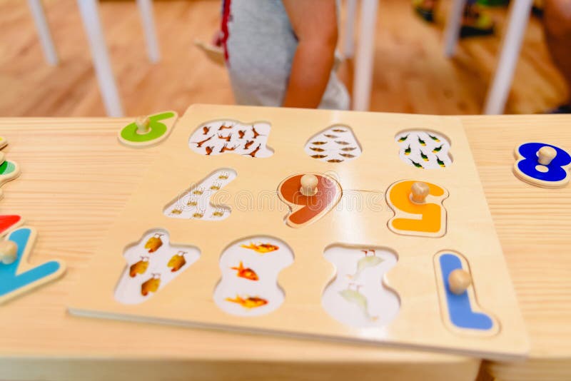 Educational Toy for Young Children Editorial Stock Image Image of