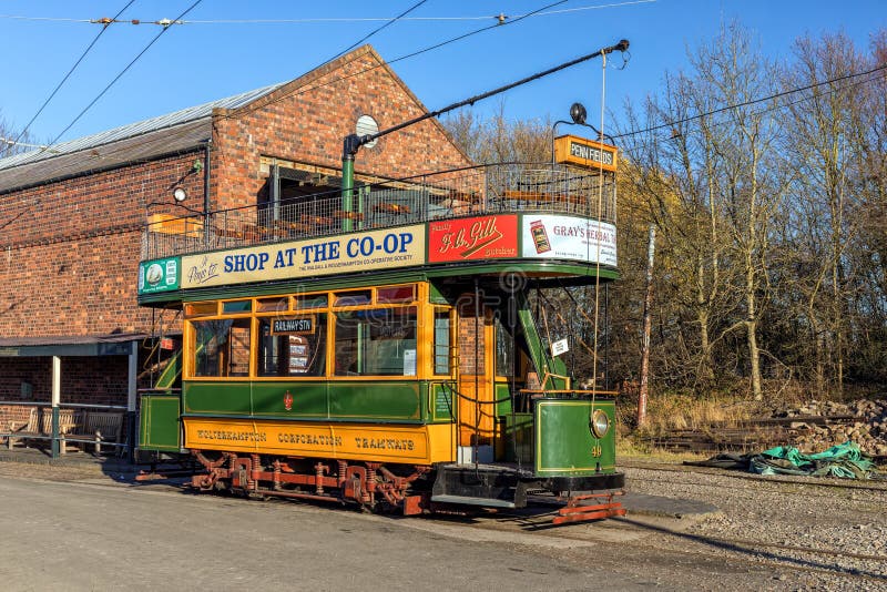 Edwardian Double Decker Tram, Black Country Living Museum.