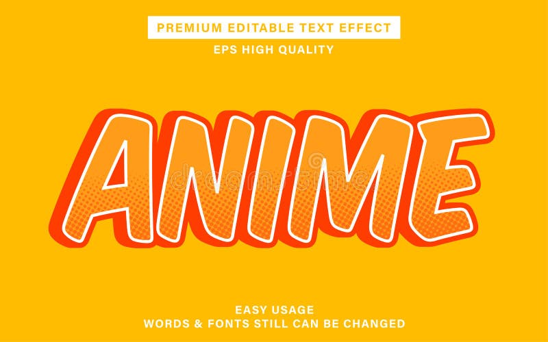 Edytowalny efekt tekstowy animacji